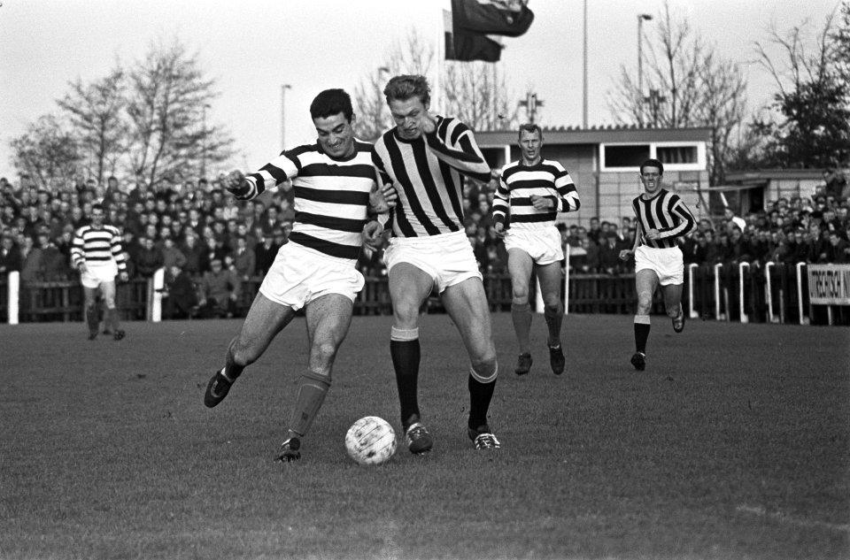 Velox tegen Blauw-Wit 1-1, spelmomenten, Bestanddeelnr 917-1324