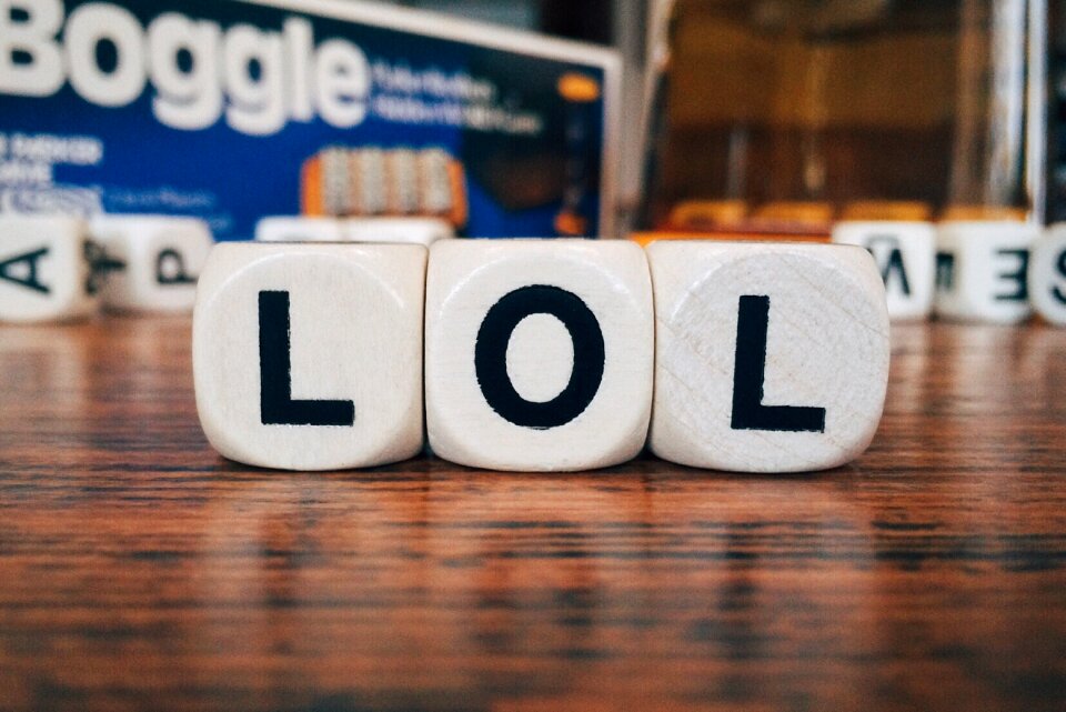 Laugh out loud text texting