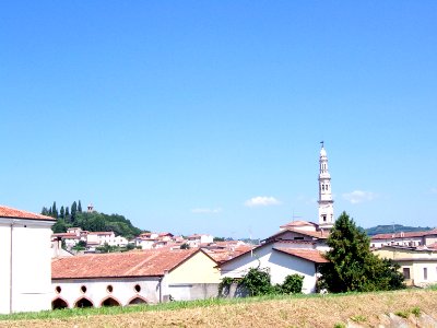 Veduta mattina Monteforte d'Alpone