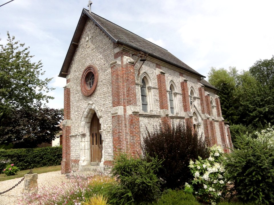 Veauville-lès-Baons (Seine-Mar.) chapelle Saint-Gilles d'Alvimbuc (01)