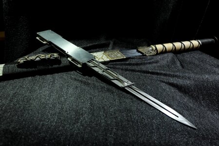 Han jian cold weapon blade