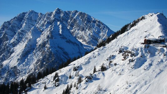 Watzmann rock climbing
