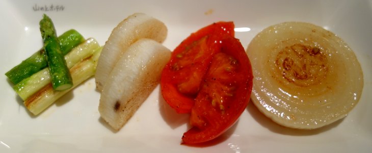 Vegetables - Hilltop Hotel, Tokyo - DSC09002