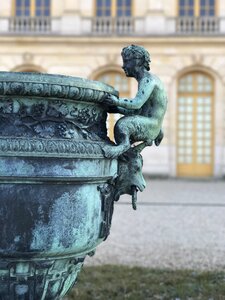 Palace of versailles decoration flower bed