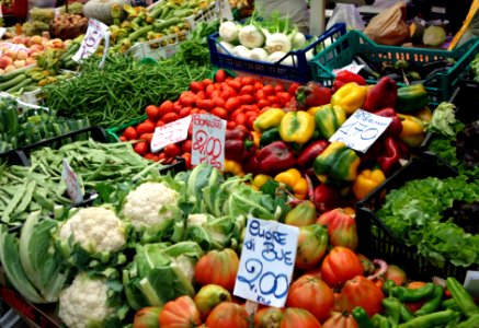 Vegetables - Mercato Orientale - Genoa, Italy - DSC02466
