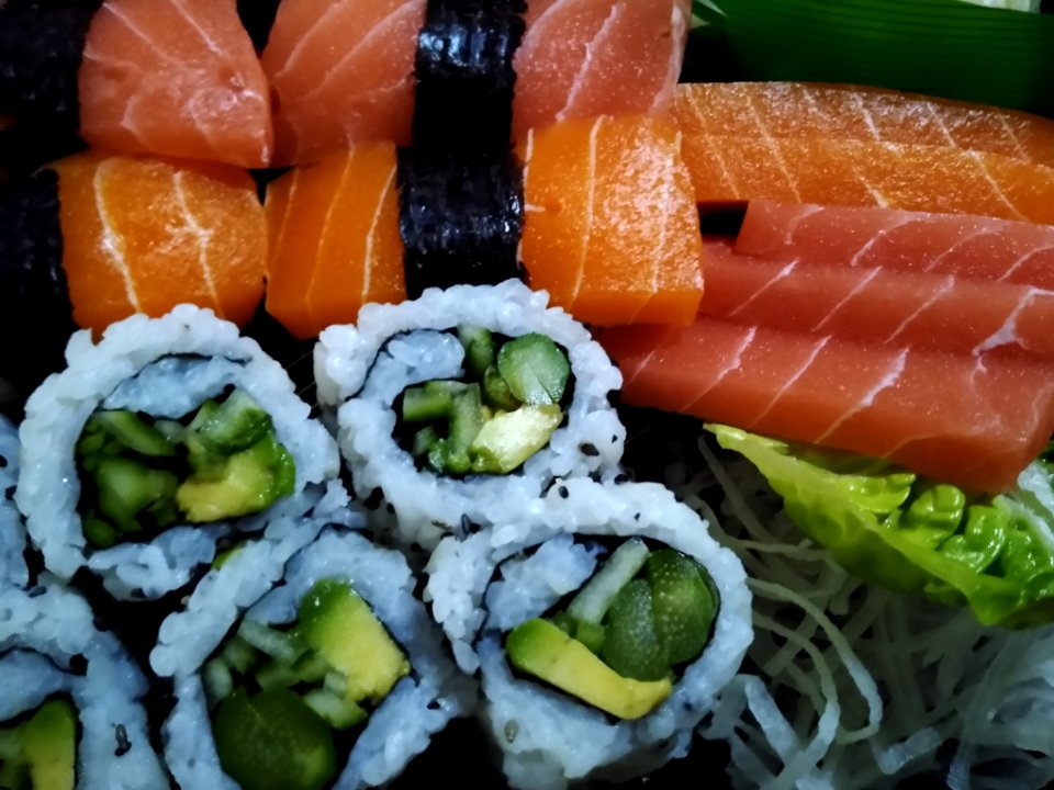 Vegan sushi in London