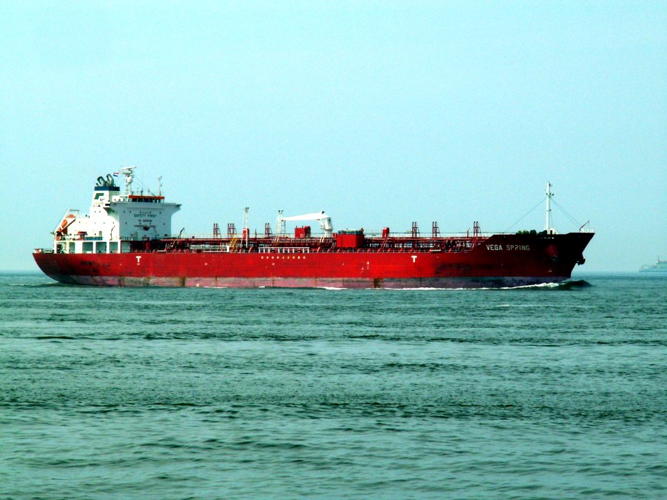 Vega Spring p3 approaching Port of Rotterdam, Holland 04-Jul-2006