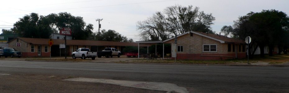 Vega Motel (Vega, Texas) from NW 1