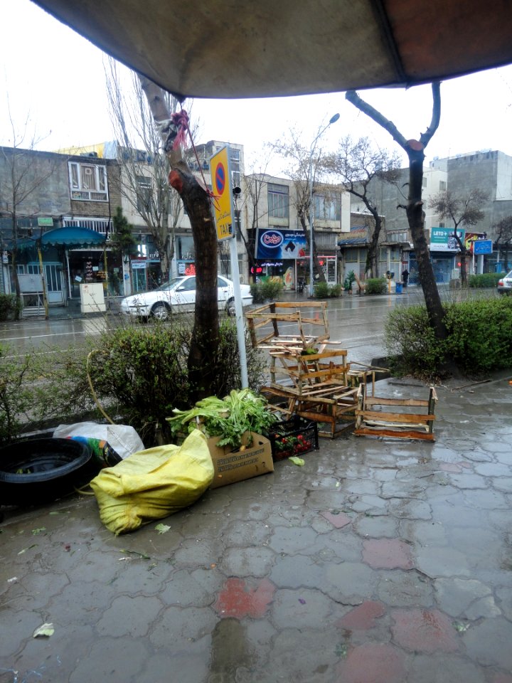 Vegetable store - Main street of Nishapur 05