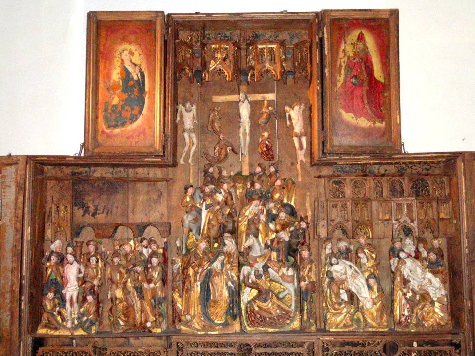 Vehmaa Church reredos, made in Brussels, ca. 1470 - National Museum of Finland - DSC04208