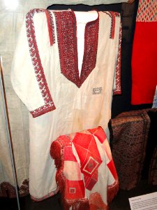 Vepsian man's coat, River Oyat, Russia, 1903 - Museum of Cultures (Helsinki) - DSC04754