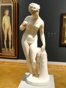 Venus with Apple by Bertel Thorvaldsen - Statens Museum for Kunst, Copenhagen - DSC08241