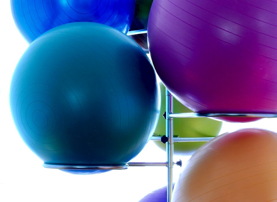 Exercise ball physio physiotherapy
