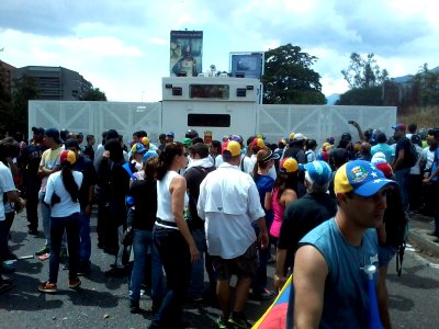 Venezuelan National Guard truck 2014