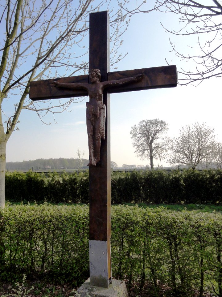 Venray Veulen, wegkruis langs de weg naar Venray