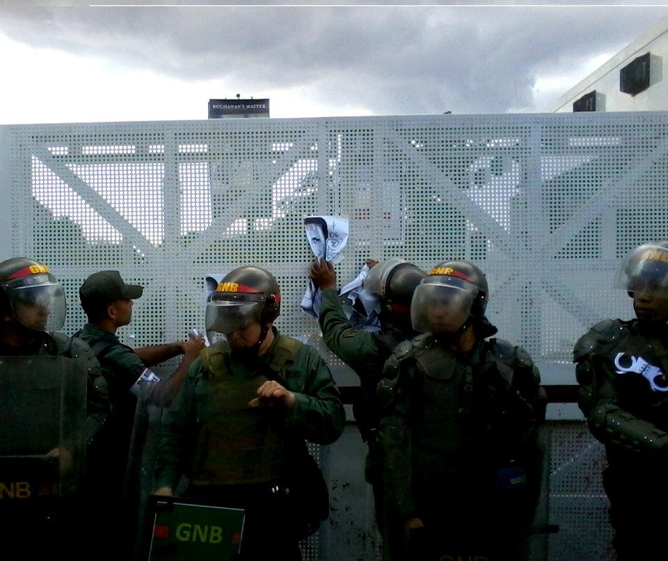 Venezuelan National Guardsmen 2014