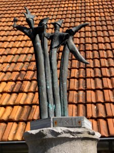 Venray Geijsteren, sculptuur De Polonaise, door Mieke van Uden