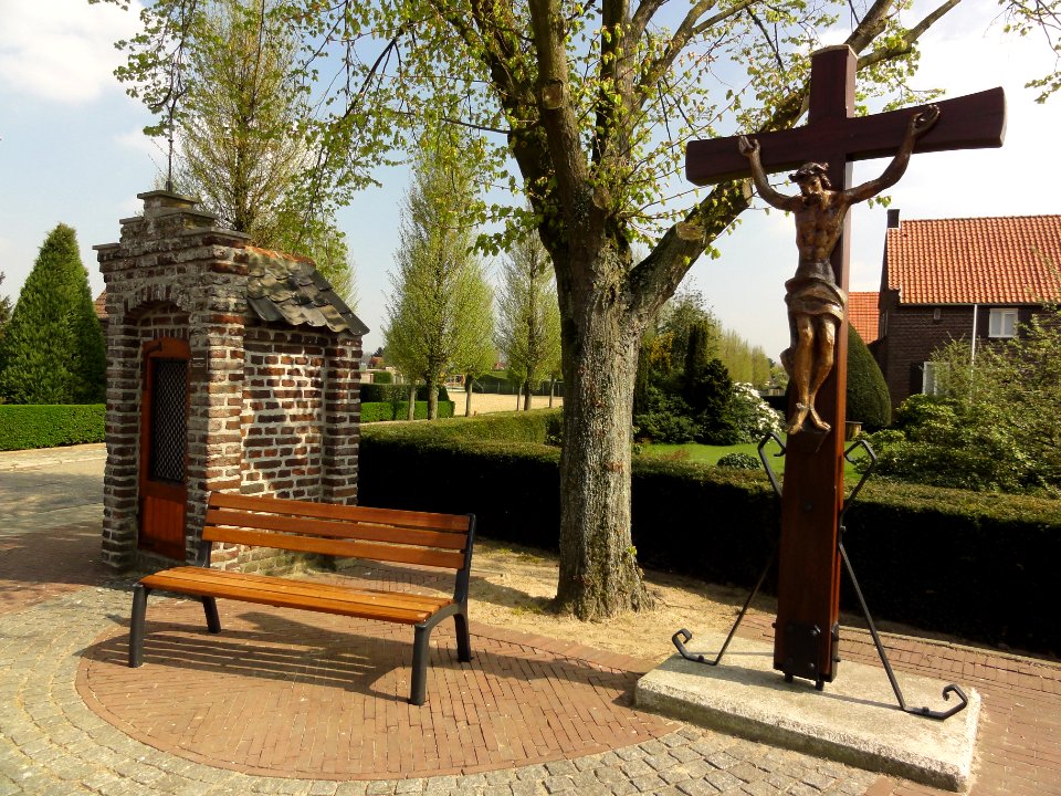 Venray Blitterswijck, Mariakapelletje en wegkruis Oude Heereweg