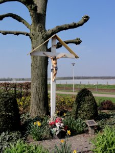 Venray Oirlo, wegkruis bij spoorlijn