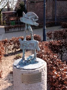Venray Castenray, sculptuur carnavalsmonument, door Henk Smit, 2011