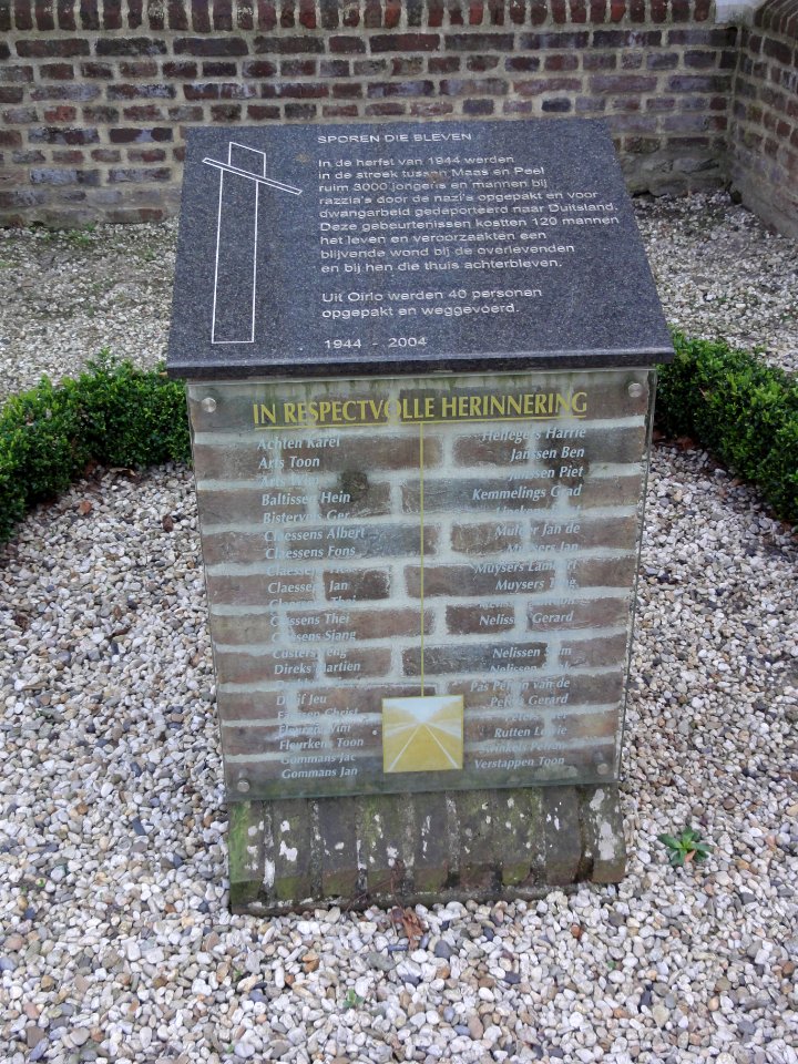 Venray Oirlo, oorlogsmonumentje
