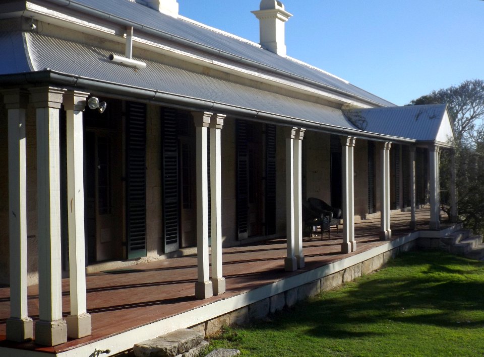 Verandah of Claremont at Ipswich, Queensland