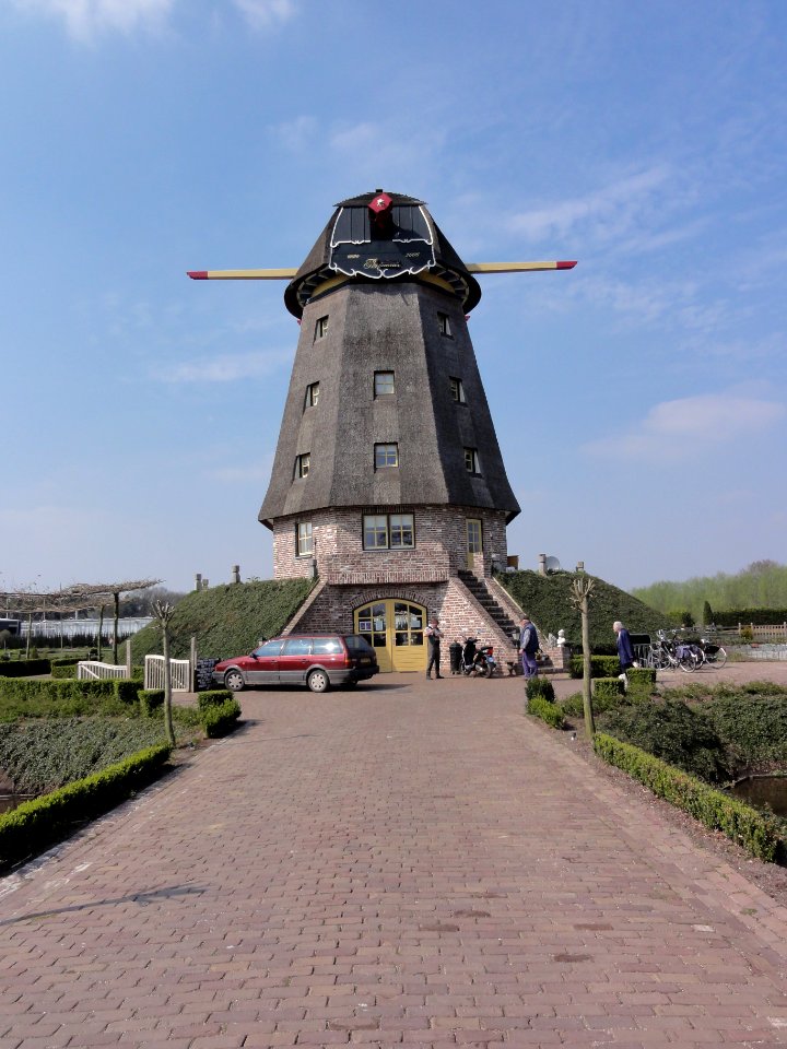 Venray Blitterswijck, gerestaureerde molenromp