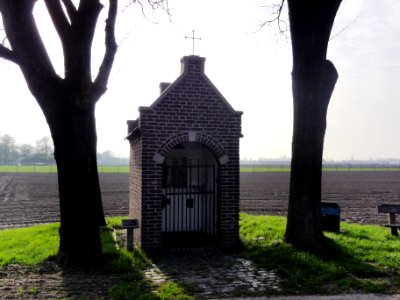 Venray Leunen, wegkapel HH. Antonius abt- en Barbarakapel bij Oosterbroek