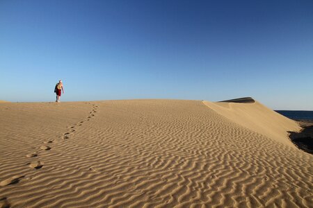 Sand panorama maspalomas