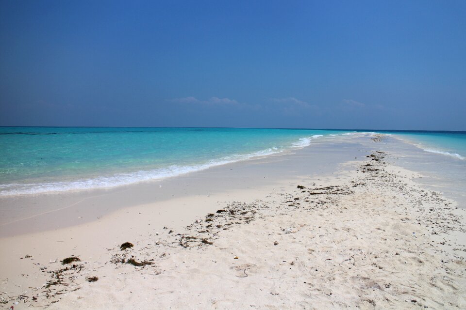 Sand beach sea summer