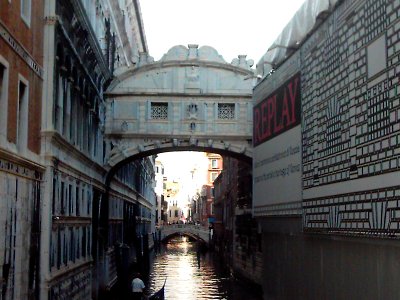 Venedig Seufzerbrücke Außen