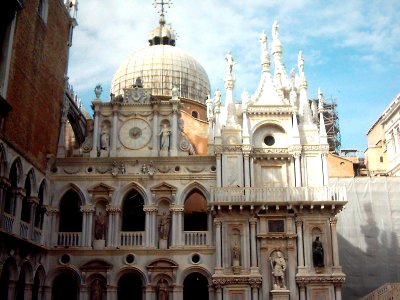 Venedig Dogenpalast Hof 2
