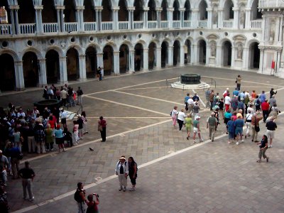 Venedig Dogenpalast Hof 5