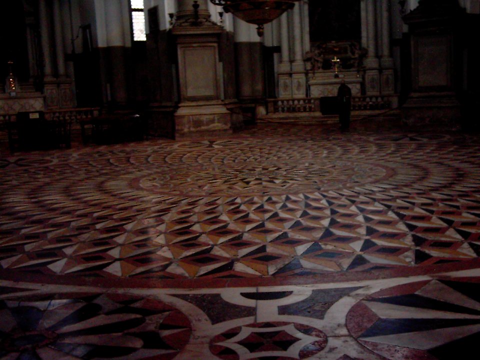 Venedig Basilika Santa Maria della Salute Mosaikboden