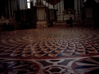 Venedig Basilika Santa Maria della Salute Mosaikboden photo