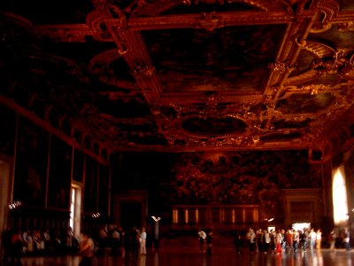 Venedig Dogenpalast Innen Prunksaal photo