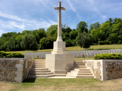 Vendresse-Beaulne (Aisne) CWGC Vendresse British cemetery (06)