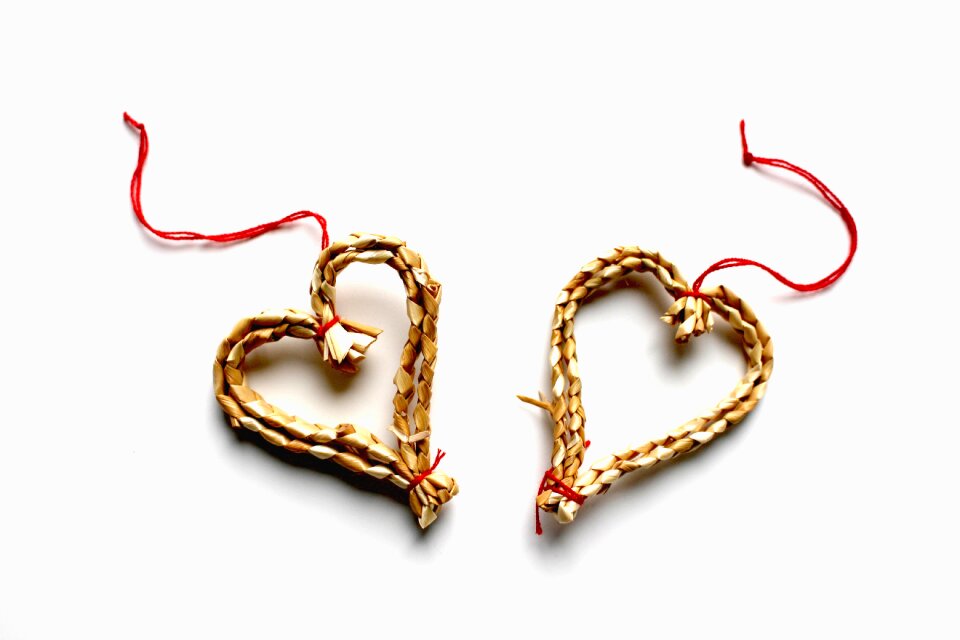 Valentine's day abstract romance