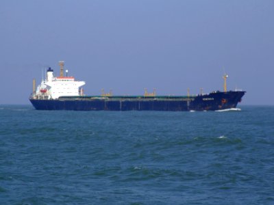 Venetico B - IMO 7620548 - Callsign H9RW photo-1 approaching Port of Rotterdam, Holland 01-Apr-2007