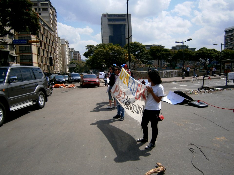 Venezuela protests against the Nicolas Maduro government, in Altamira Square 6