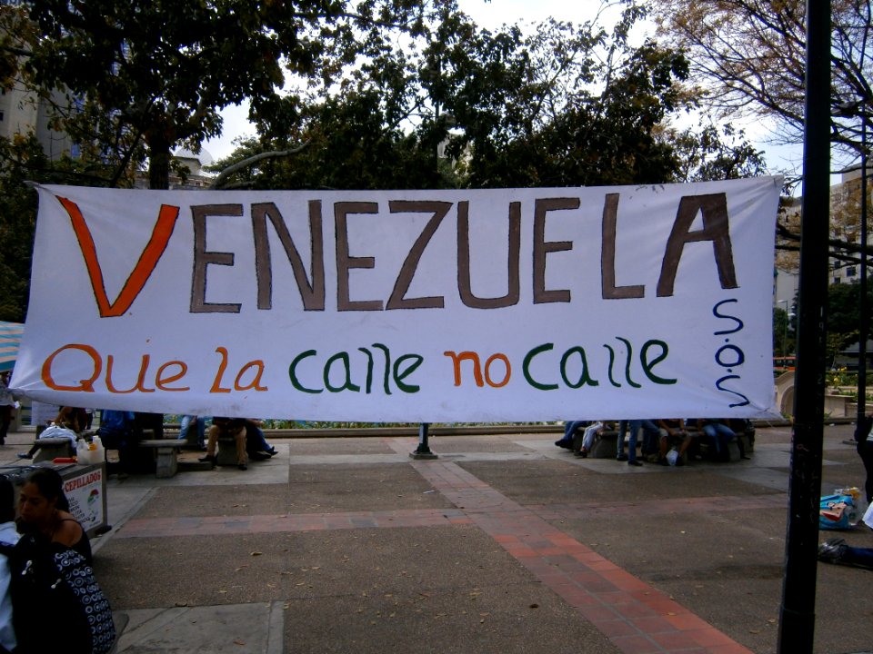 Venezuela protests against the Nicolas Maduro government, Altamira Square 2