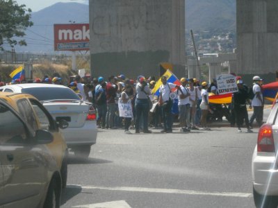 Venezuela protests against the Nicolas Maduro government, in Guatire, Venezuela 01