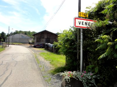 Veney (M-et-M) city limit sign