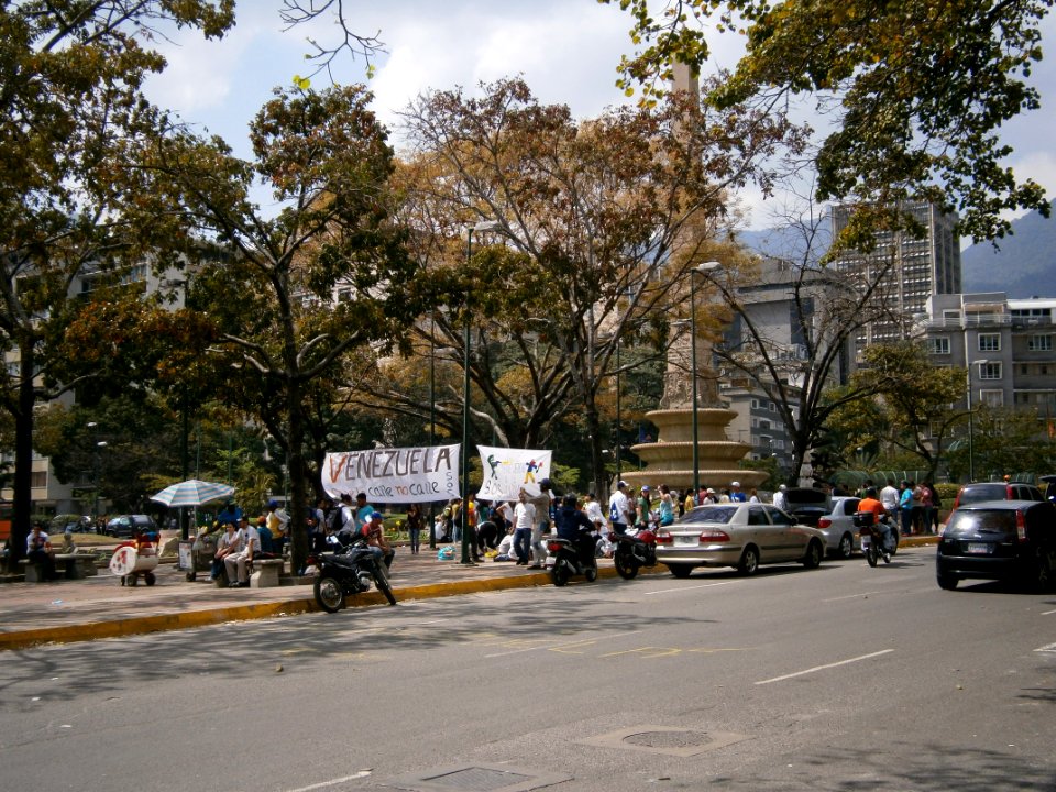 Venezuela protests against the Nicolas Maduro government, in Altamira Square 23