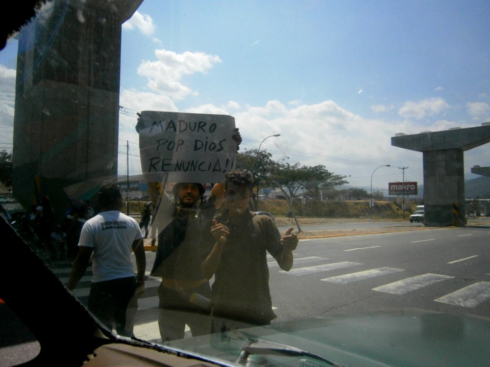 Venezuela protests against the Nicolas Maduro government, in Guatire, Venezuela 05