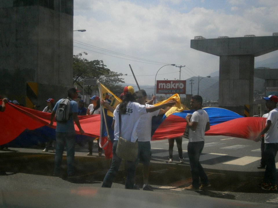 Venezuela protests against the Nicolas Maduro government, in Guatire, Venezuela 04