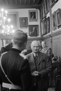 Veldmaarschalk Montgomery houdt lezing t.g.v. het 16e lustrum van de Koninklijke, Bestanddeelnr 911-7519