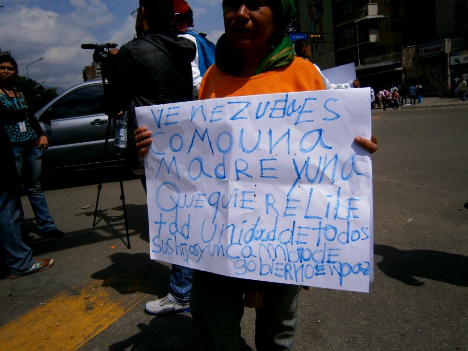 Venezuela protests against the Nicolas Maduro government, in Altamira Square 4