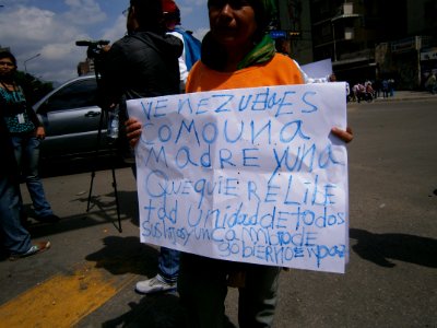Venezuela protests against the Nicolas Maduro government, in Altamira Square 4