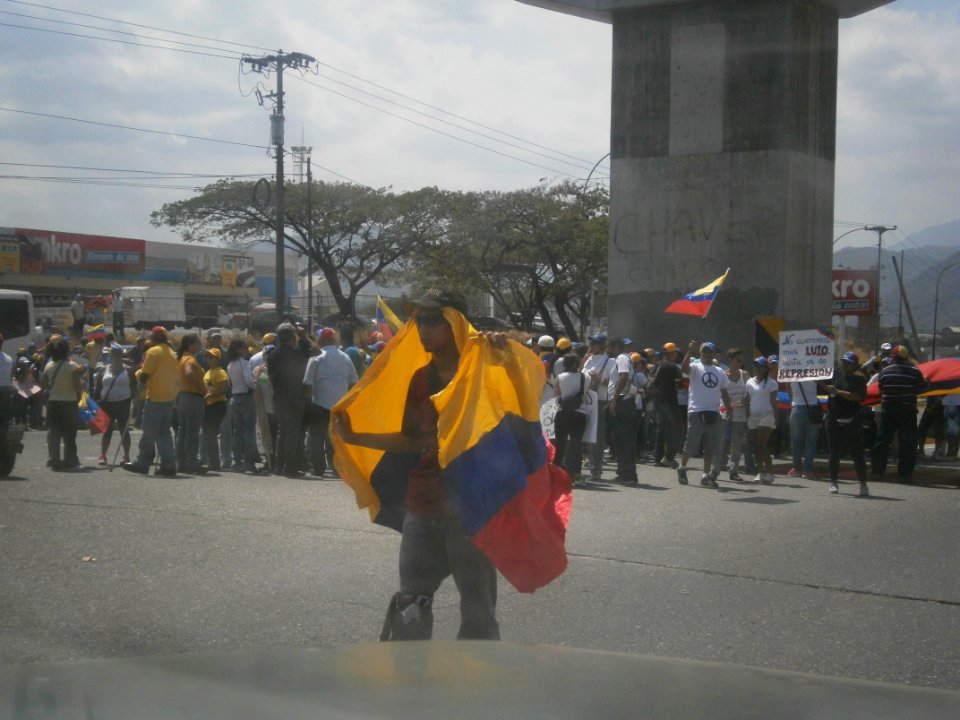 Venezuela protests against the Nicolas Maduro government, in Guatire, Venezuela 03